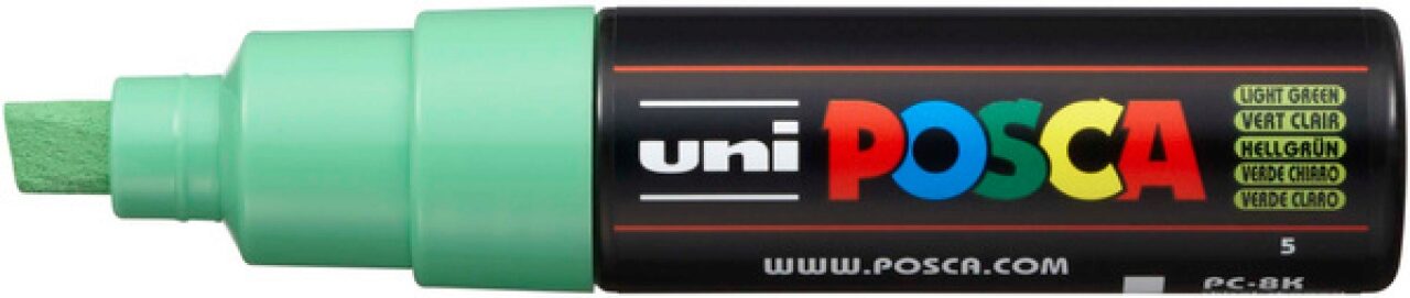 uni POSCA-Marker PC-8K 8mm Hellgrün - Bild 3