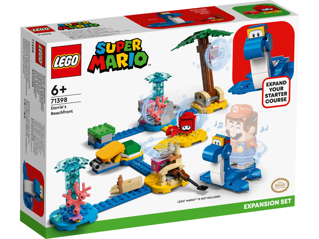 Lego® Super Mario™ Lego® Super Mario 71398 Dorries Strandgrundstück – Erweiterungsset