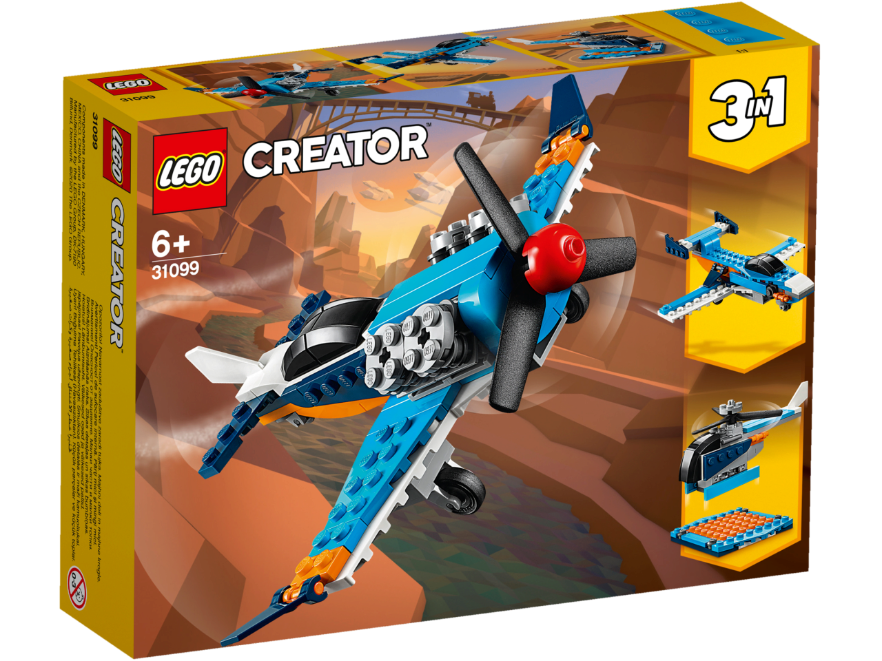 Lego Creator 3in1 - 31099 ""Propellerflugzeug"", neu - Bild 6