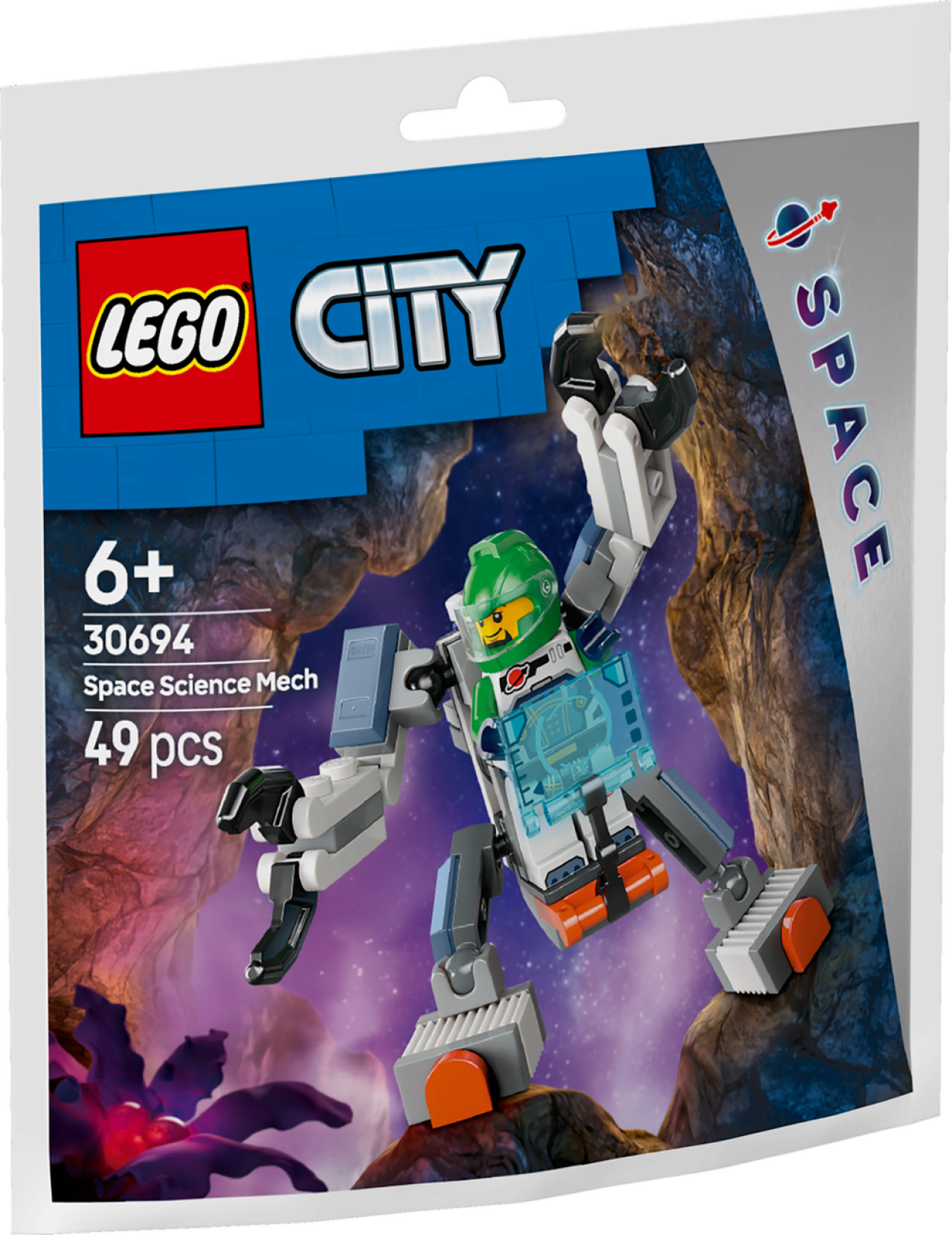 LEGO City Space Science Mech 30694 Set 49 Teile Neu Versiegelt - Bild 5