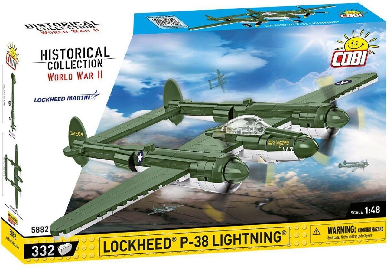 Cobi 5882 1:48 Lockheed P-38 Lightning