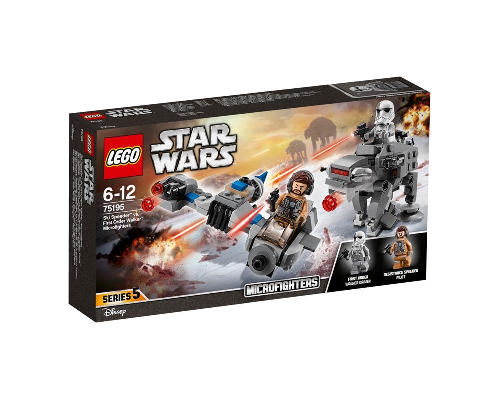 Lego Star Wars 75195 - Ski Speeder vs. First Order Walker Microfighters - Bild 4