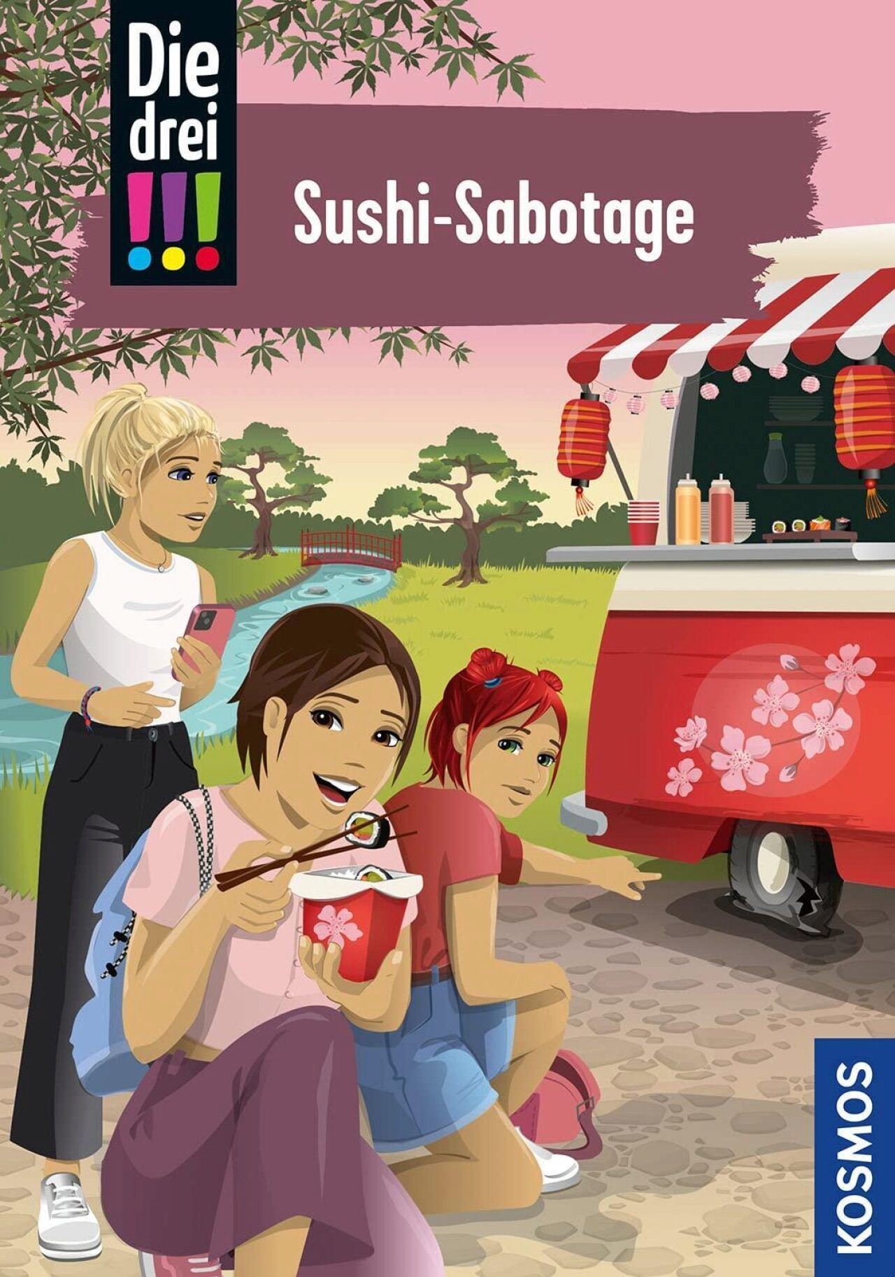Kosmos Damen Die Drei!!!, Sushi-Sabotage, Kinderbücher Von Mira Sol, Ina Biber - Bild 3
