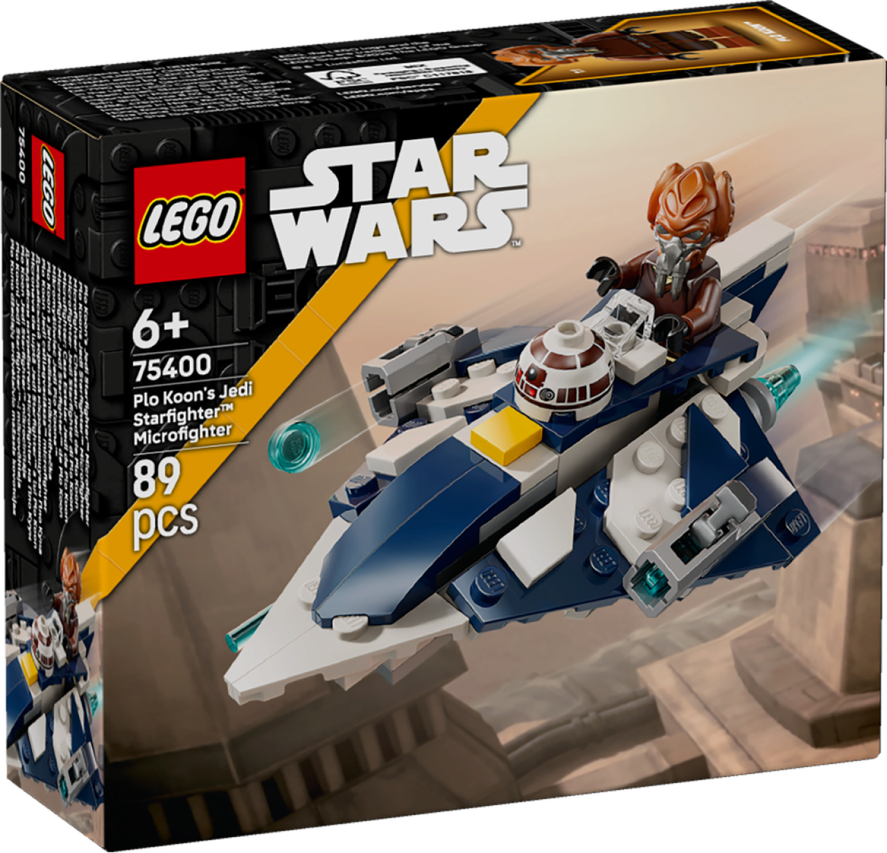 LEGO STAR WARS 75400 - Plo Koons Jedi Starfighter Microfighter - SEALED OVP - Bild 14