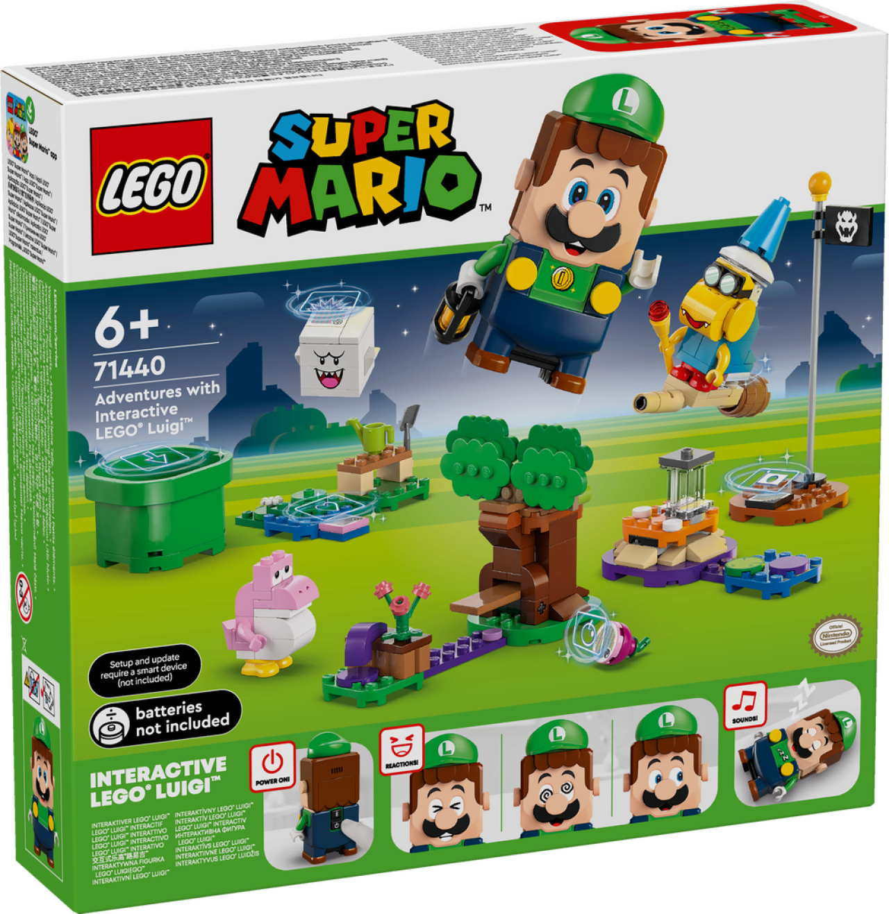 LEGO Super Mario 71440 Abenteuer mit Dem Interaktiven Lego Luigi NEU OVP - Bild 8