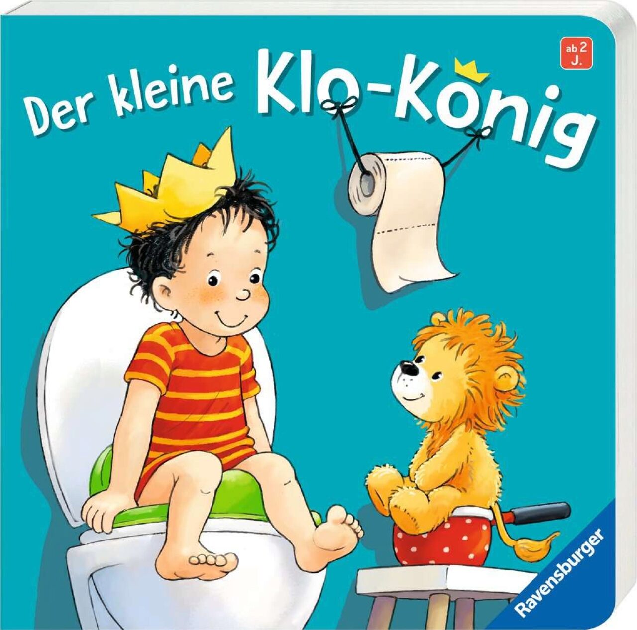 Der kleine Klo-König, Pappbilderbuch zum Windelabschied ab 2 Jahren, Bilderbuch - Bild 4