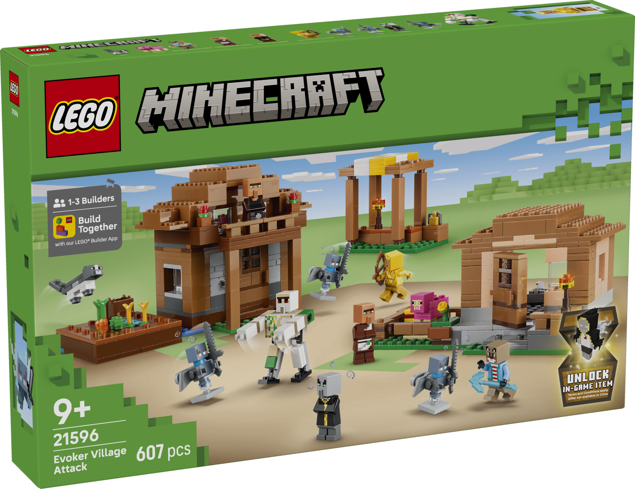 LEGO® Minecraft™ 21596 Angriff des Magiers auf das Dorf - Bild 21