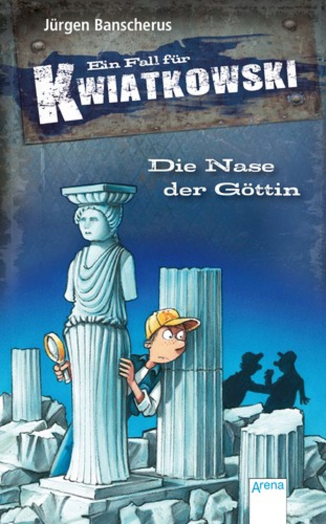 Arena Mädchen 3-401-71655-7 Die Nase Der Göttin Ein Fall Für Kwiatkowski (28) - Bild 4