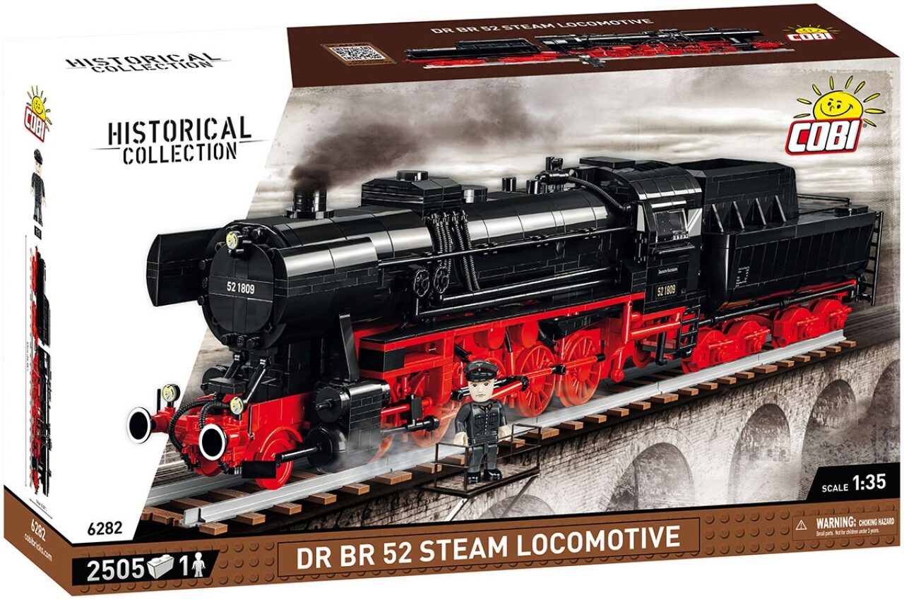 Cobi 6282 1:35 Dr Br 52 Steam Locomotive - Bild 5