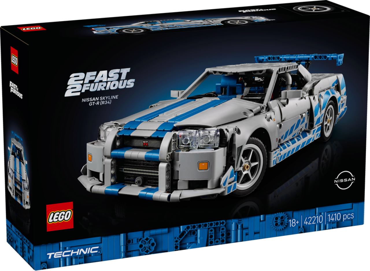 LEGO Technic 42210 2 Fast 2 Furious Nissan Skyline GT-R R34 Flitzer - Bild 8