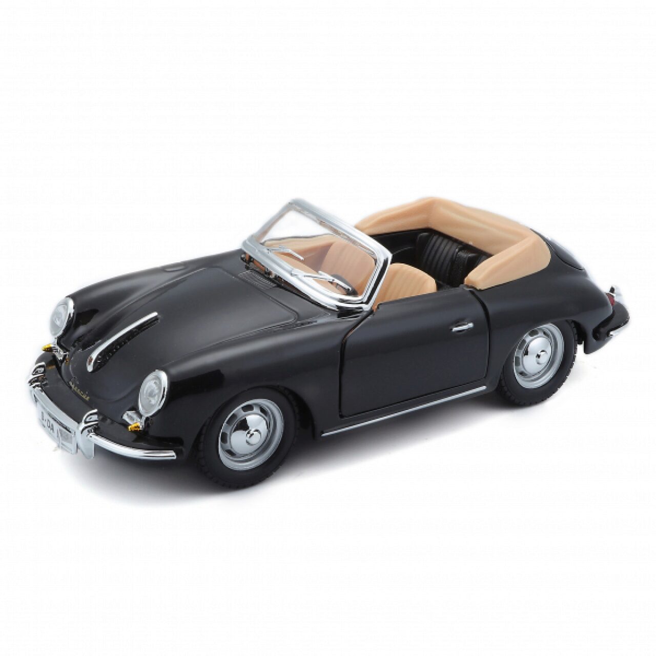 Bburago 18-22078 1:24 Porsche 356B Cabrio ´61 schwarz NEU & OVP - Bild 3