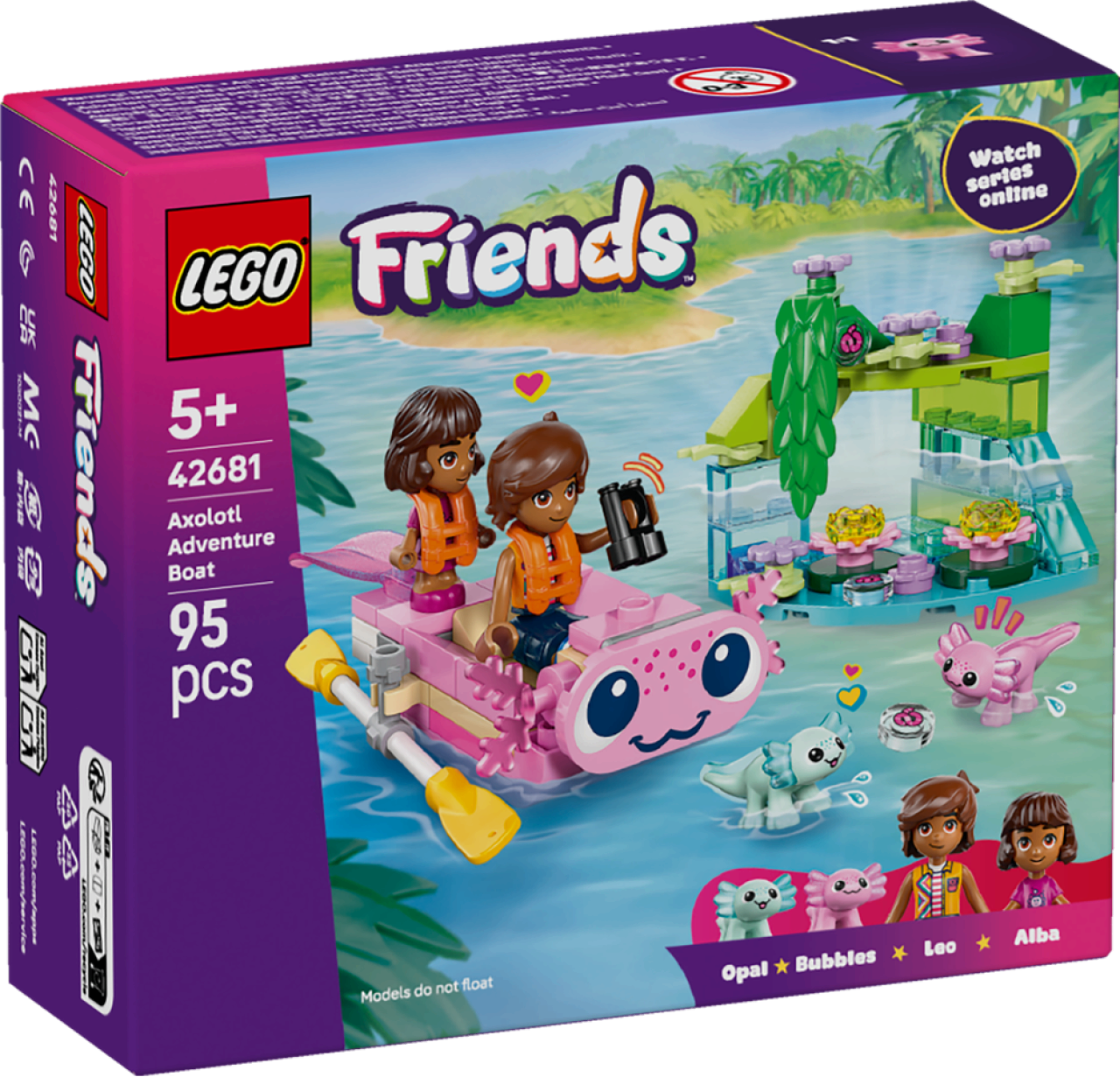 Lego Damen Axolotl-Abenteuerboot (42681, Friends) - Image 14