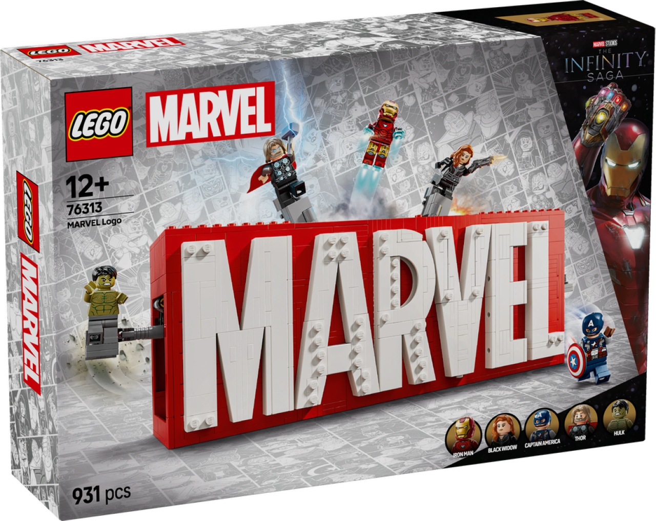 LEGO Super Heroes Minifigur - sh1014 - Thor - aus 76313 - Image 12