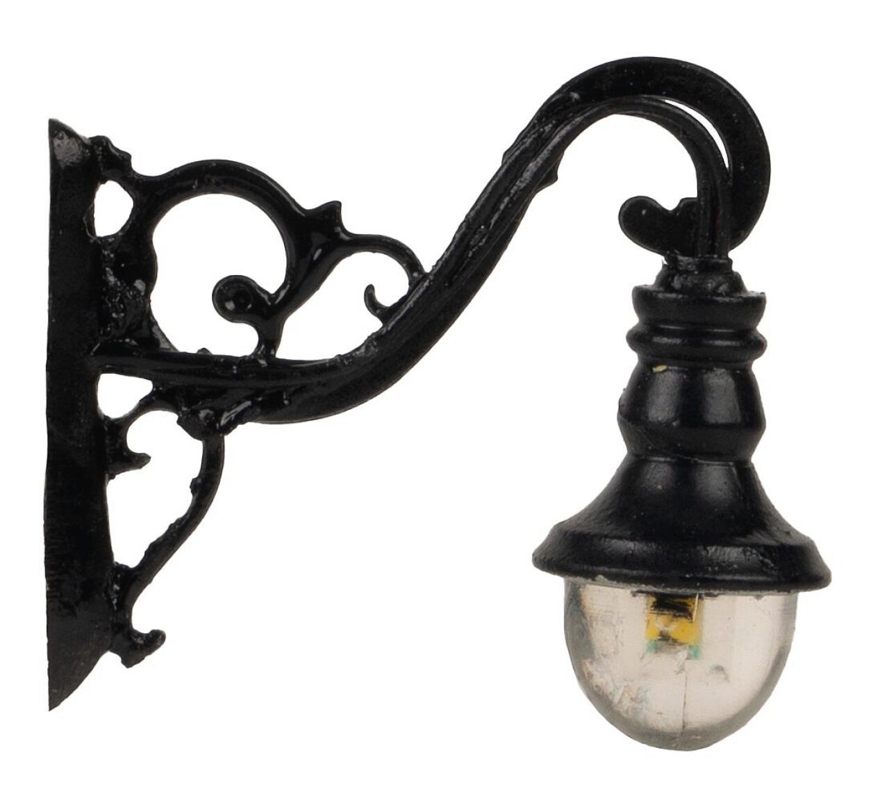 FALLER LED Wandleuchte historisch 1:87 warmweiß 3 Stück 12 V DC 15 mm H0 180138 - Image 3