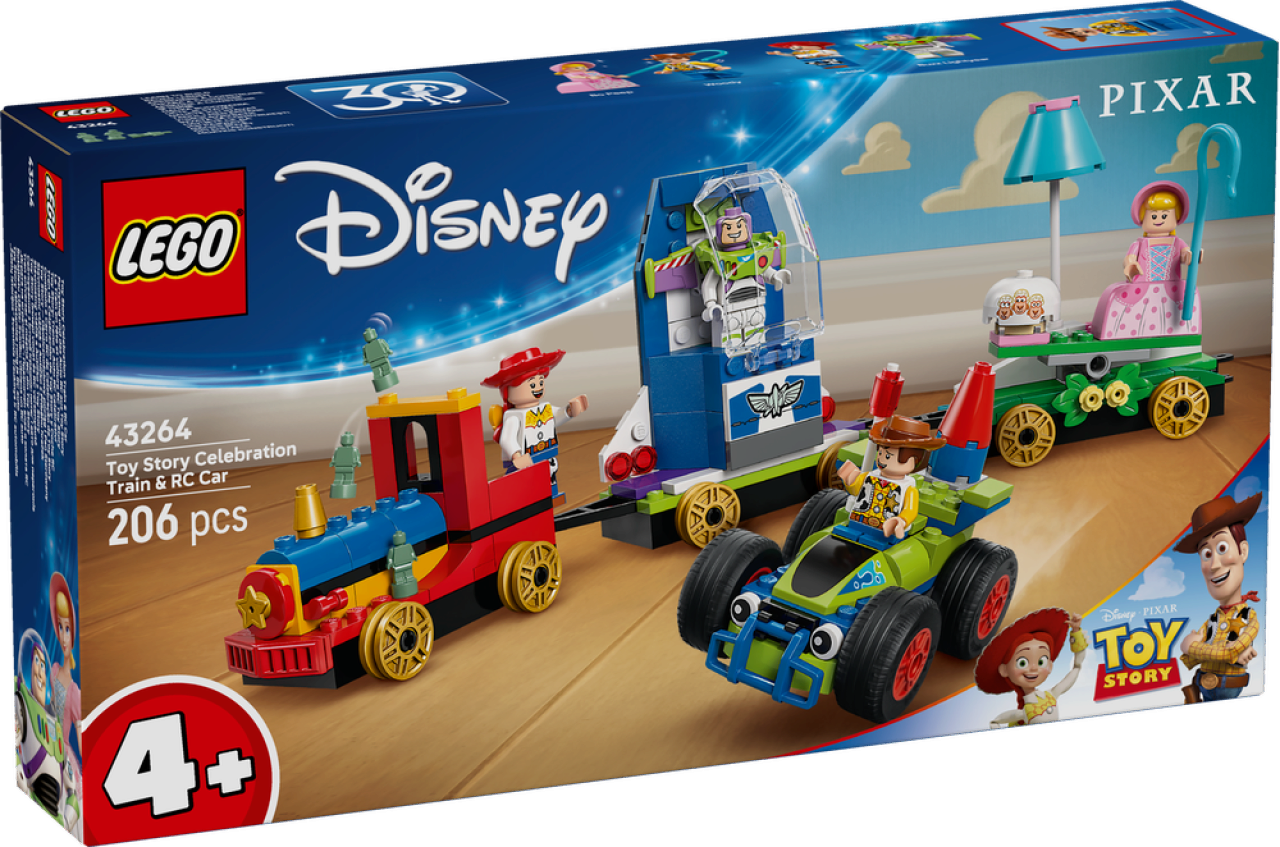 Lego® 4+ Mädchen Lego® Disney Pixar 43264 Partyzug Und Das Auto Rc Aus Toy Story