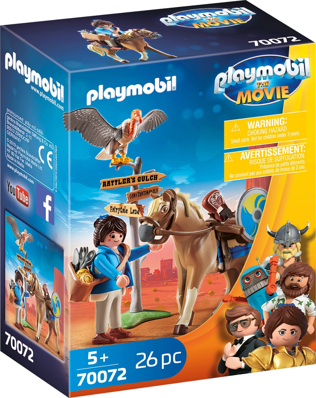 Playmobil® Movie Playmobil® 70072 Playmobil® The Movie Marla Mit Pferd - Image 4