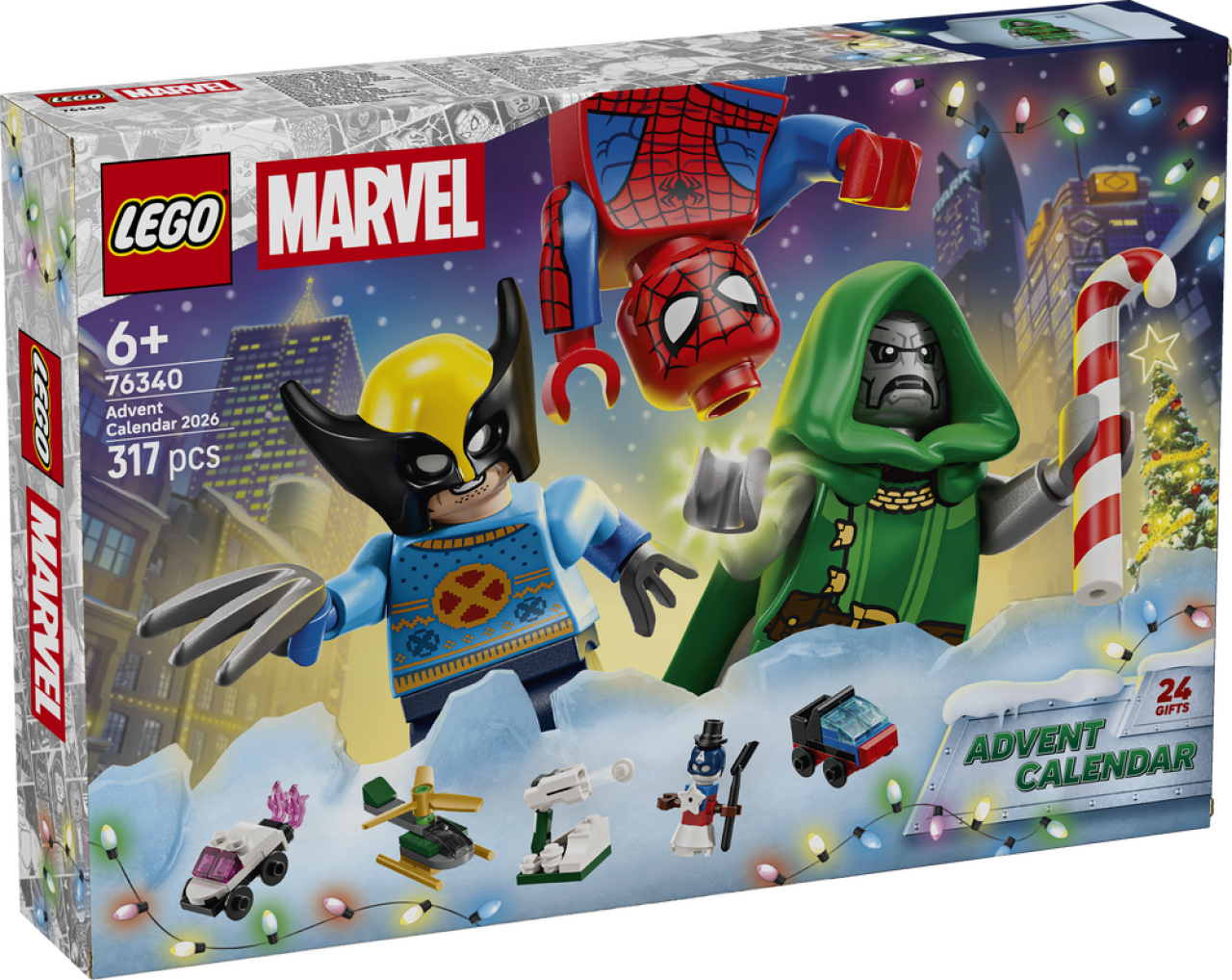 Lego Unisex Marvel Advent Calendar 2026 - Super Hero Building Toys - Christmas Gift For Kids - 76340 - Image 14