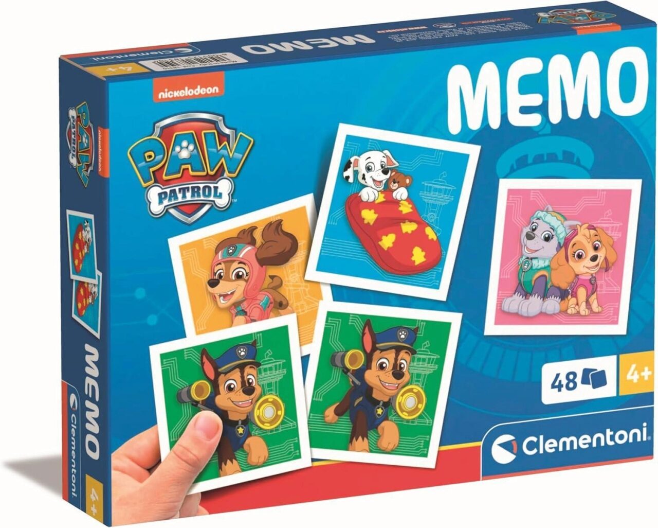 Clementoni 18310 Memo Kompakt - Paw Patrol