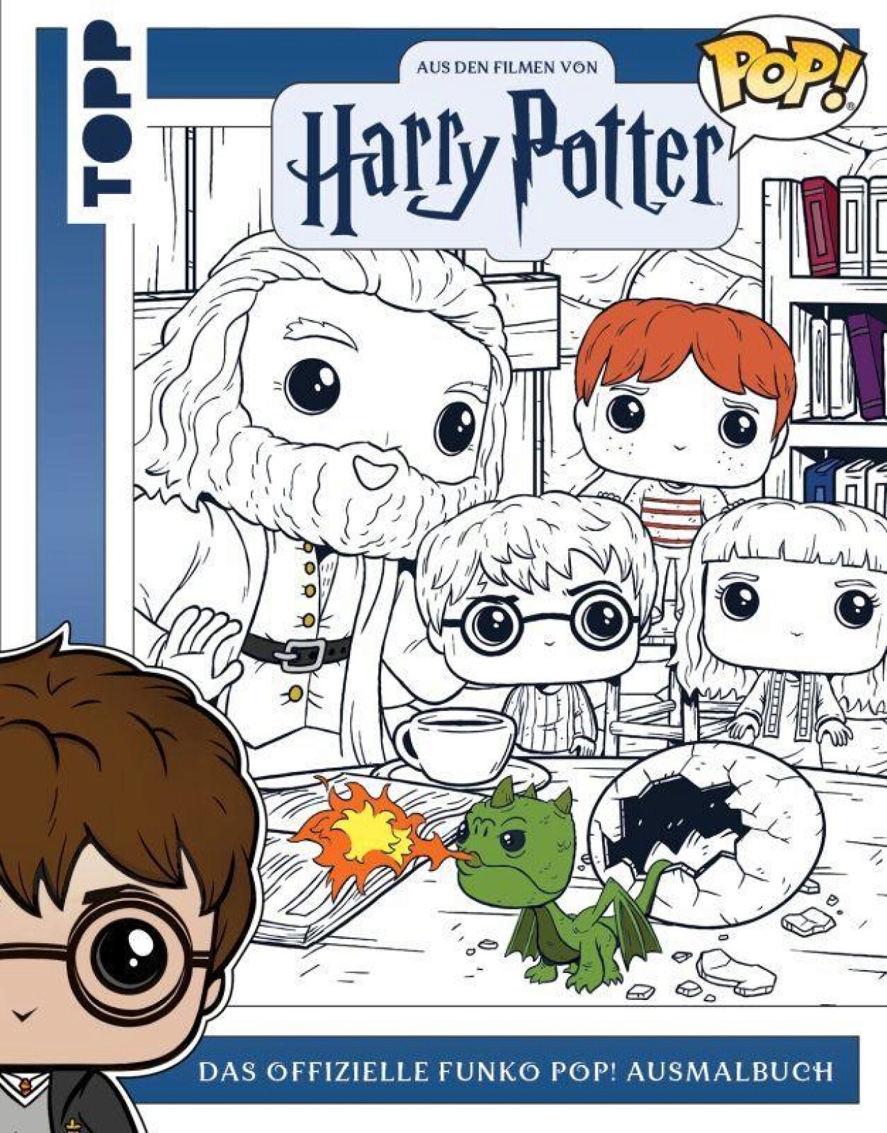 Frechverlag Topp 28147 Das Offizielle Funko Pop! Harry Potter Ausmalbuch