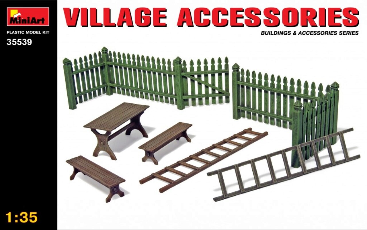 Miniart 35539 1:35 Village Accessories