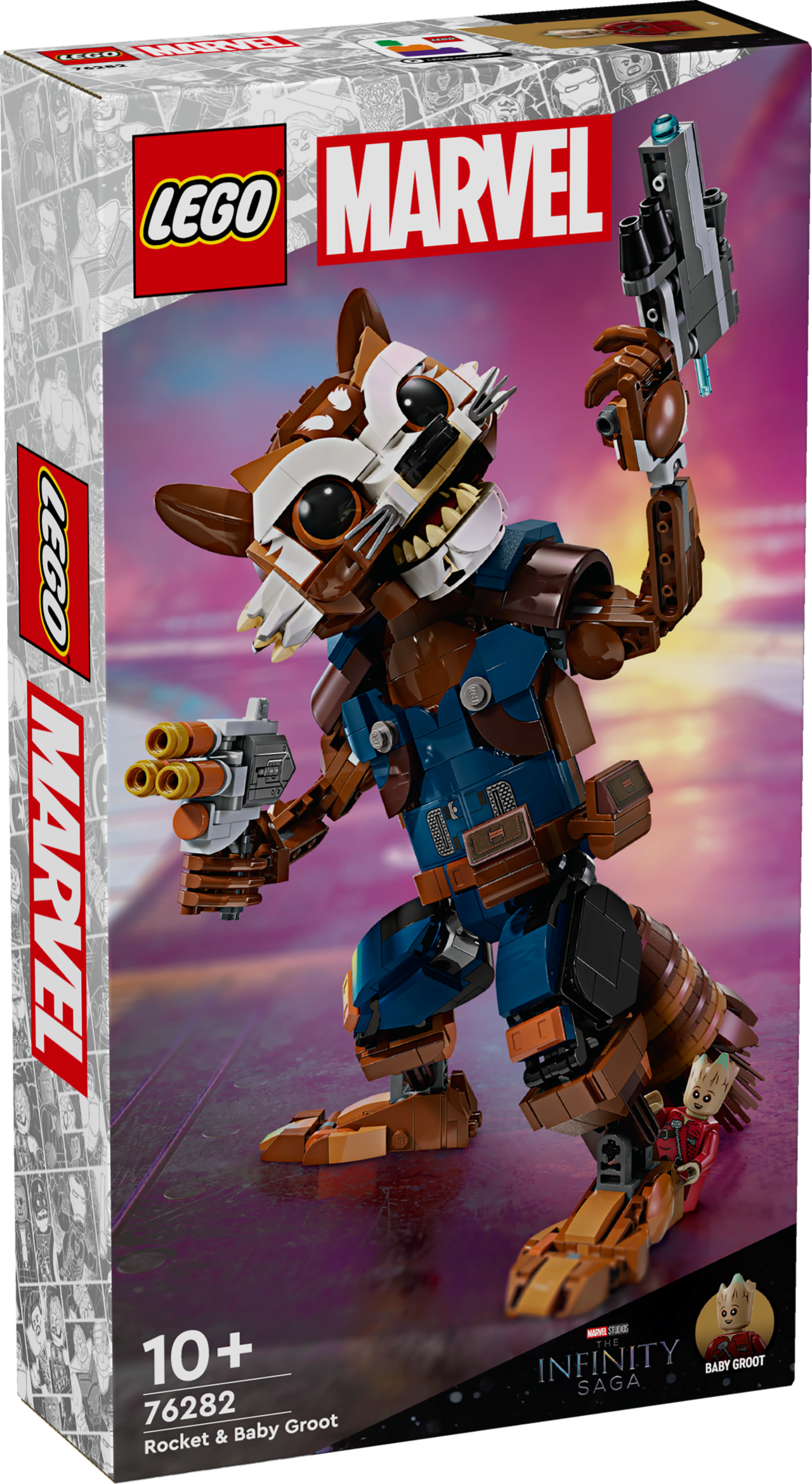 Lego® Marvel Super Heroes™ Herren 76282 Rocket & Baby Groot