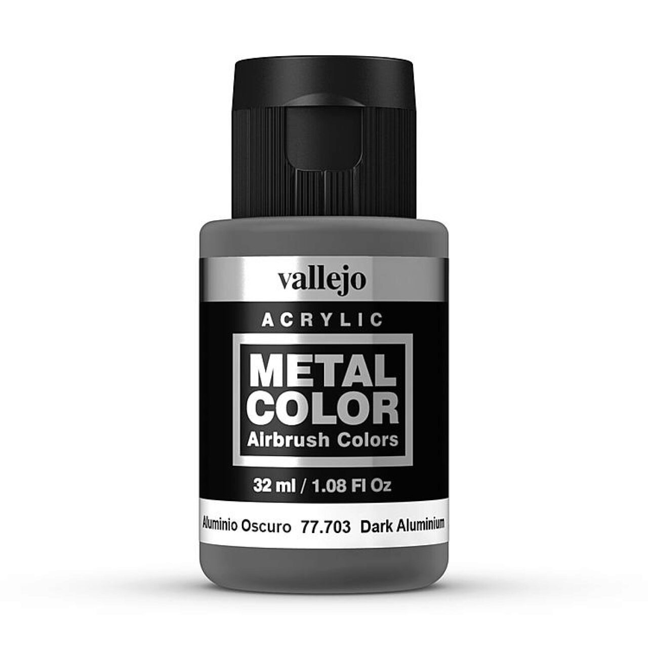 Vallejo 077703 Dunkles Aluminium, 32 Ml