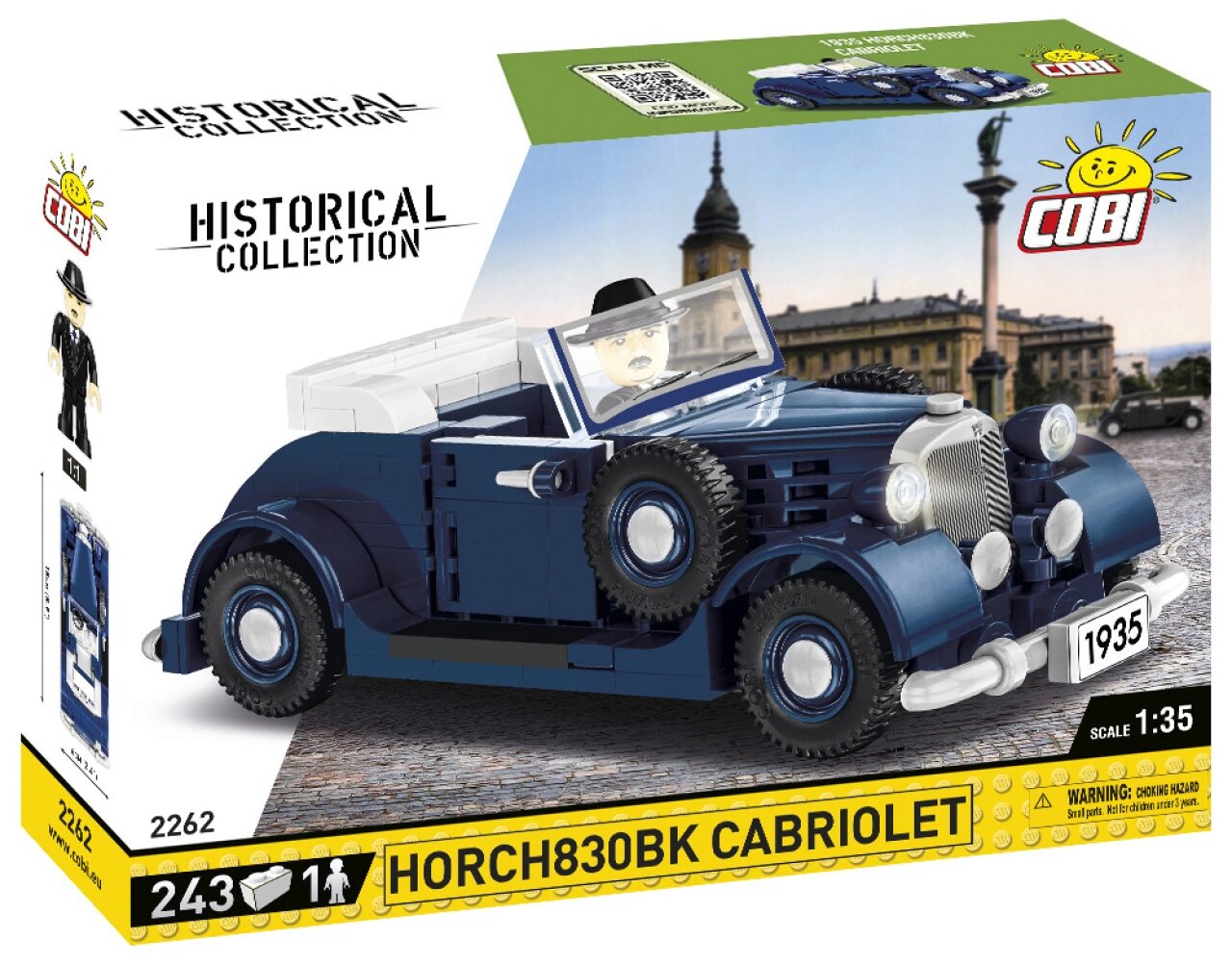 Cobi 2262 1:35 Horch830bk Cabriolet - Bild 4