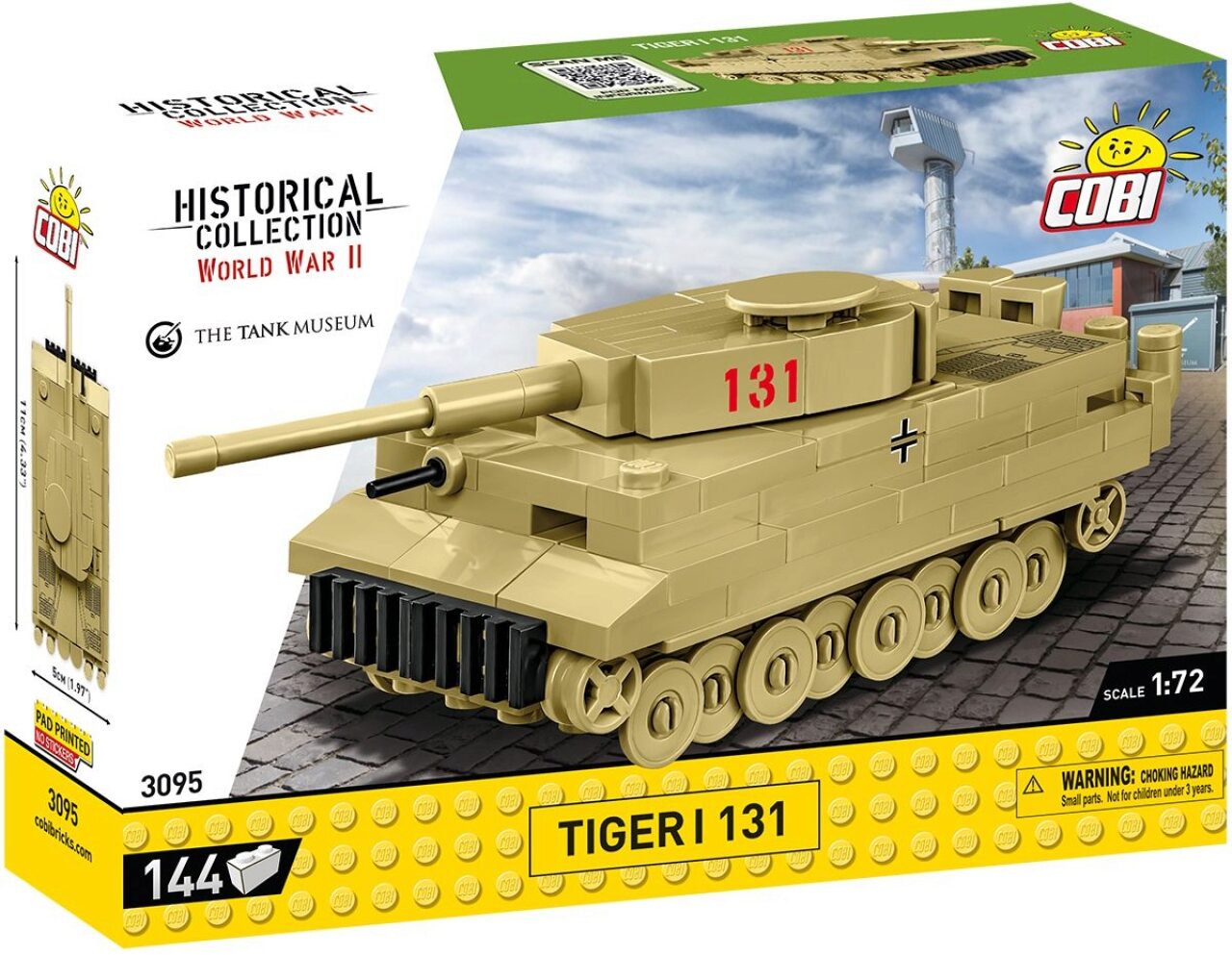 Cobi 3095 1:72 Tiger I 131