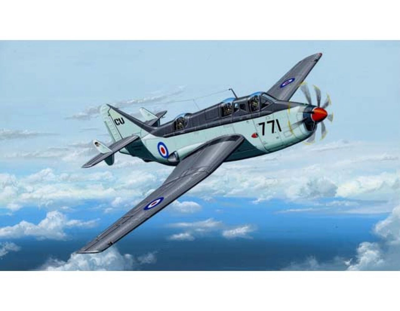 Trumpeter 01629 01629 1:72 British Gannet As.mk. 1/4 - Image 2
