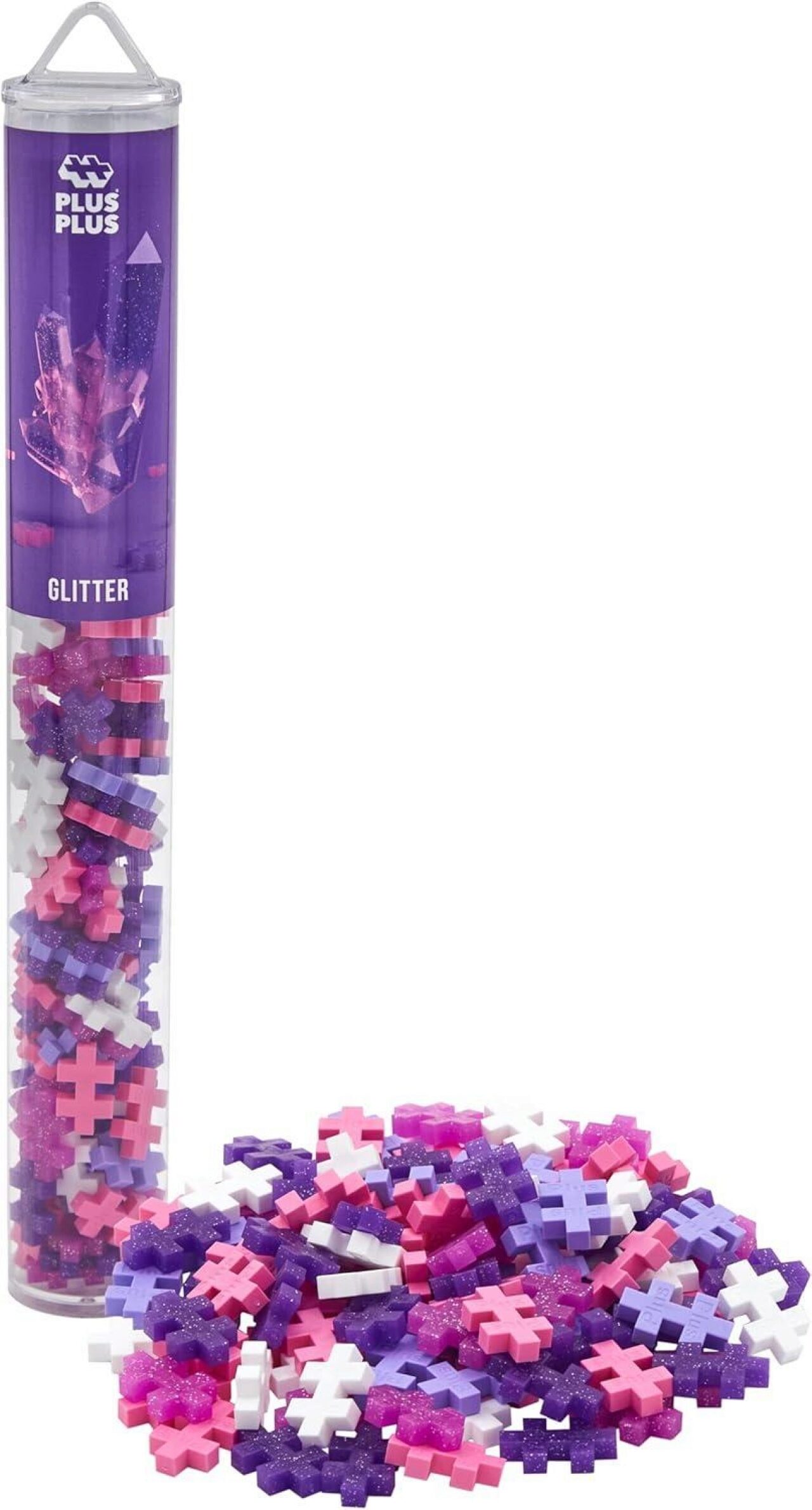 Plus-Plus Tube Mini Glitzer: 100 Bausteine - Bild 7