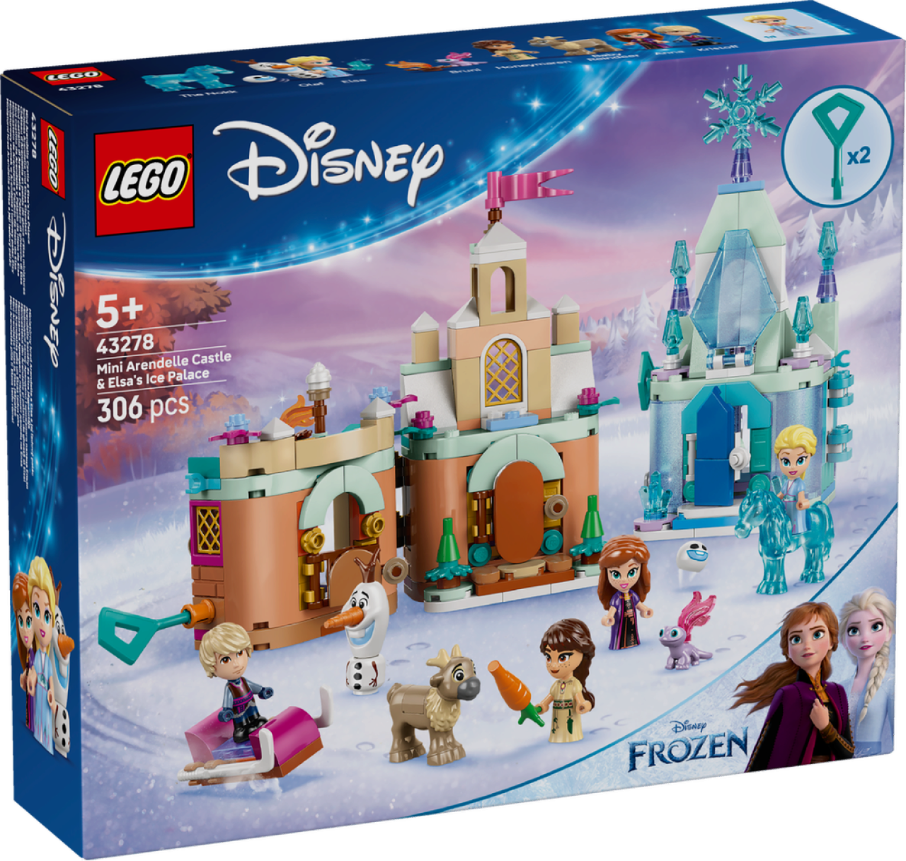 Lego Schloss Arendelle Und Elsas Eispalast (43278, Disney) - Image 5