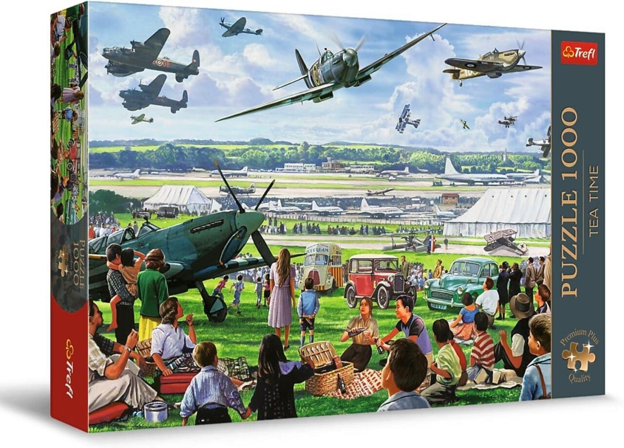 Trefl 10846 Puzzle 1000 Teile Premium Plus - Tea Time: Airshow - Bild 3
