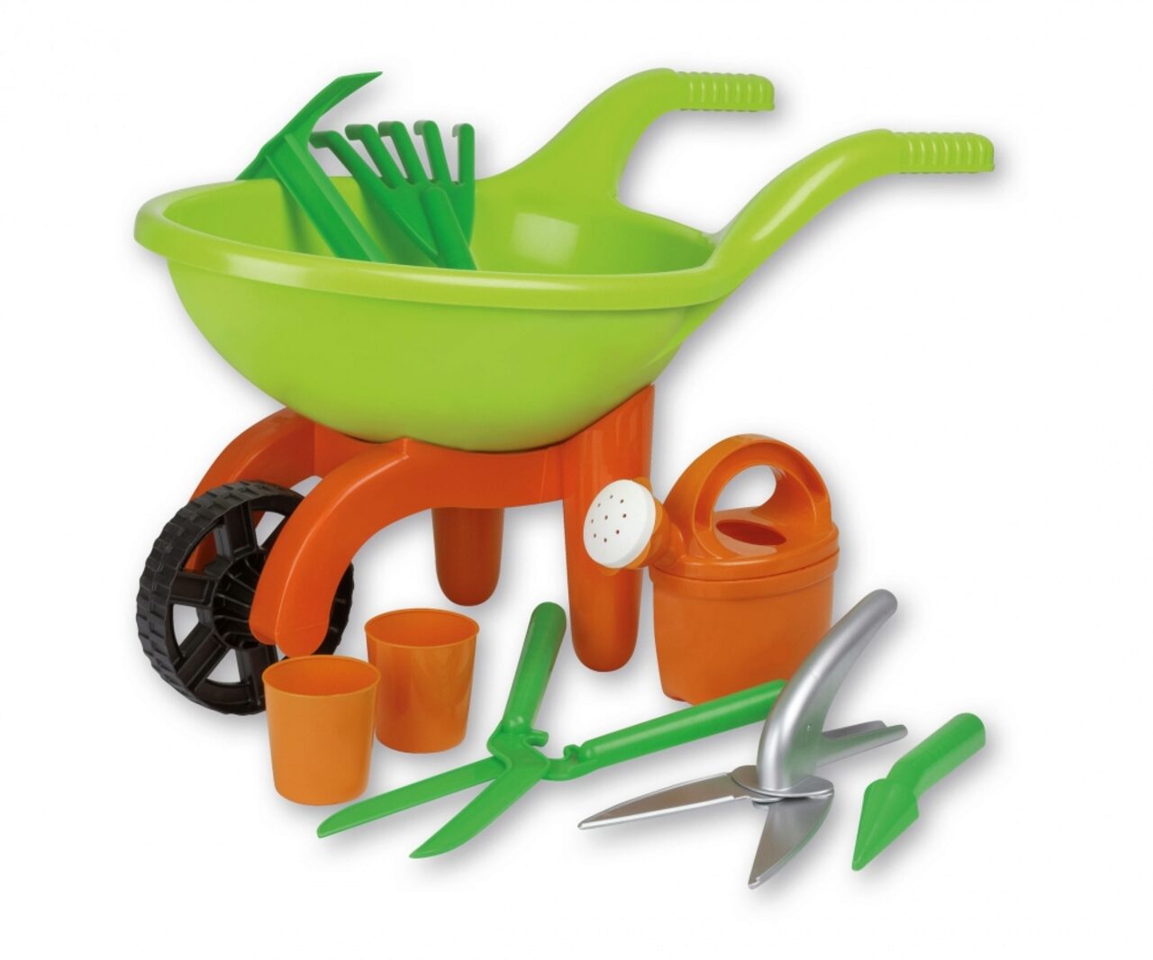 Simba 107137758 Schubkarre Mit Gartenwerkzeug