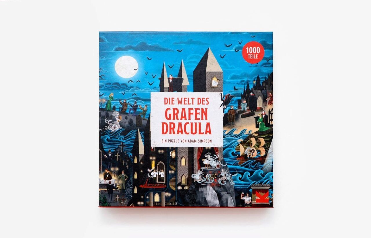 Laurence King 443085 Puzzle 1000 Teile Die Welt Des Grafen Dracula