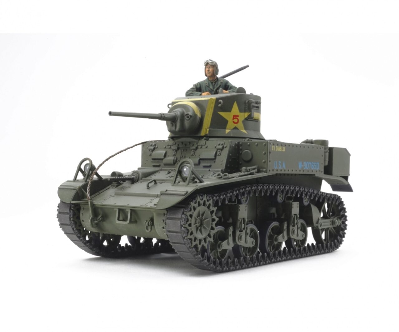 Tamiya 300035360 1:35 Us M3 Stuart Späte Produ