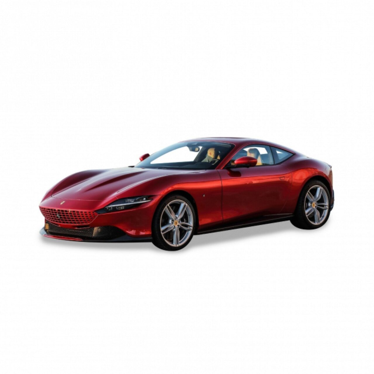 Bburago Rot Ferrari Roma - Bild 3