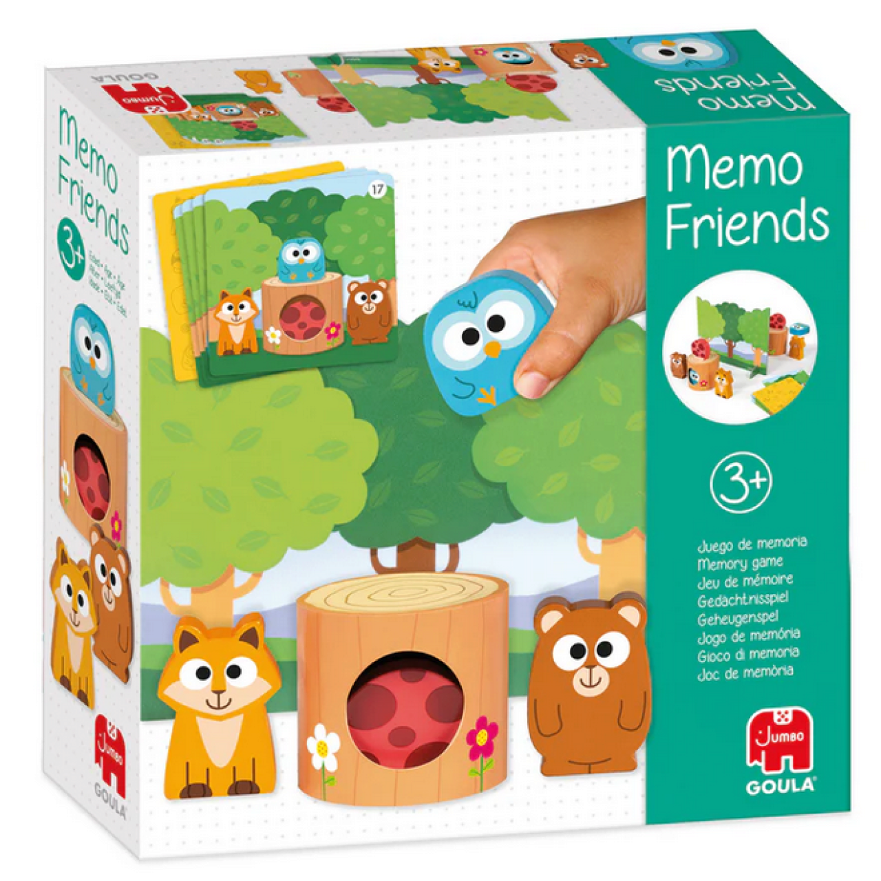 Goula Jumbo Spiele 53171 - Memo-Spiel