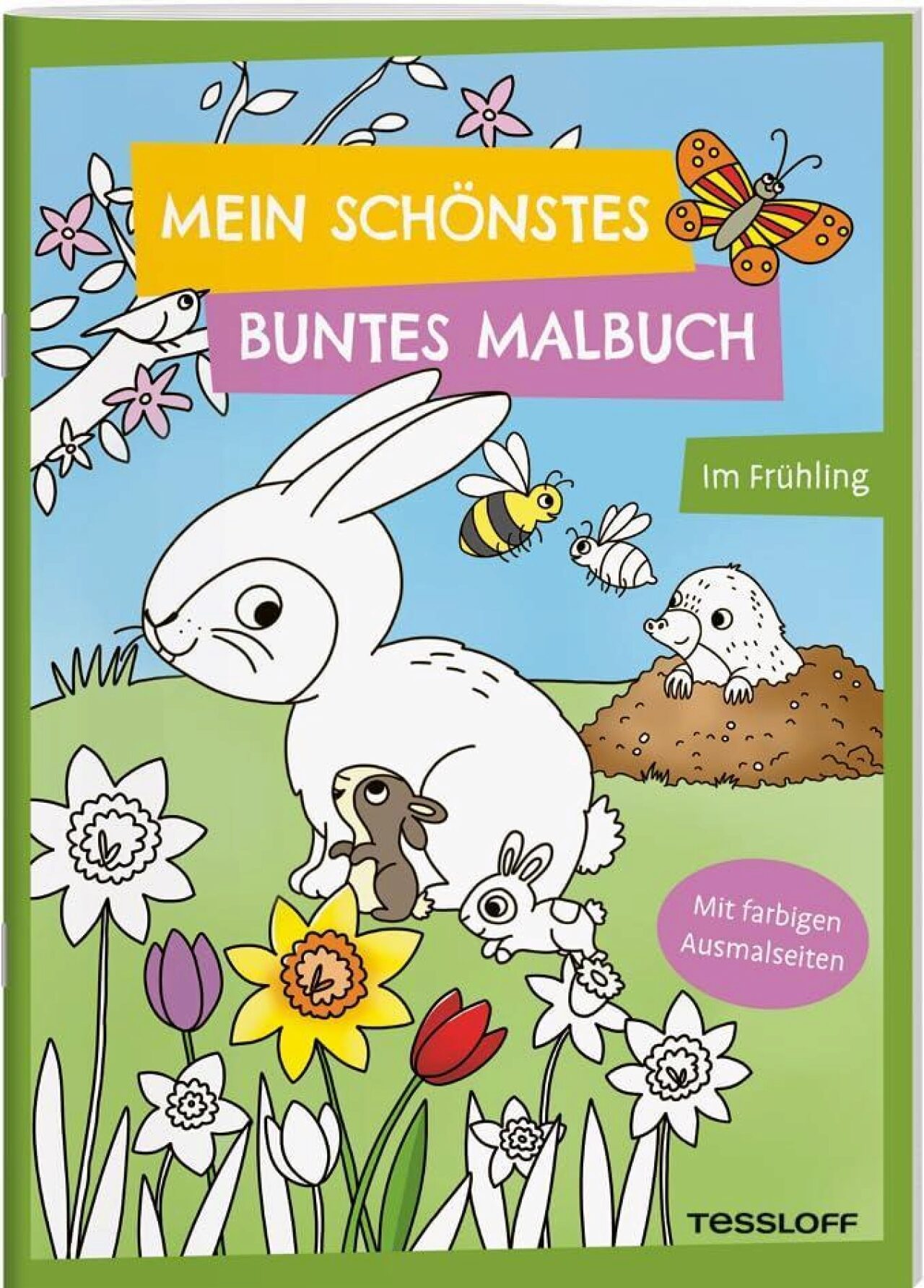 Mein schönstes buntes Malbuch im Frühling - Bild 3