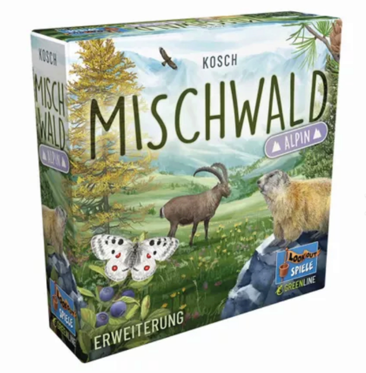 Lookout Spiele Asmodee Lood0064 Mischwald Alpin (Erweiterung) - Bild 12