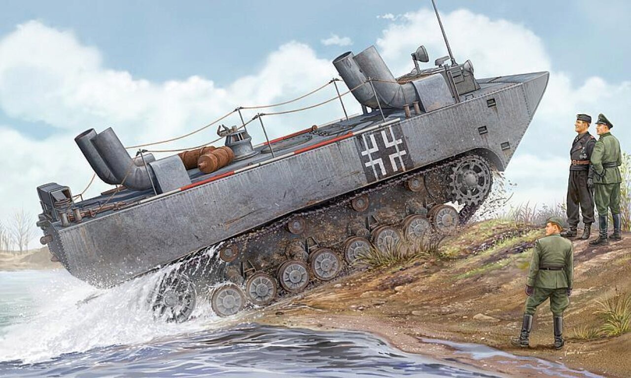 Hobby Boss German Land-Wasser-Schlepper Ii-Upgraded - Bild 4