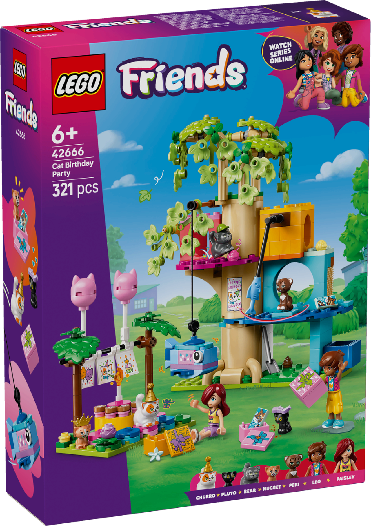 LEGO® Friends 42666 Katzengeburtstagsparty & Baumhaus - Bild 9
