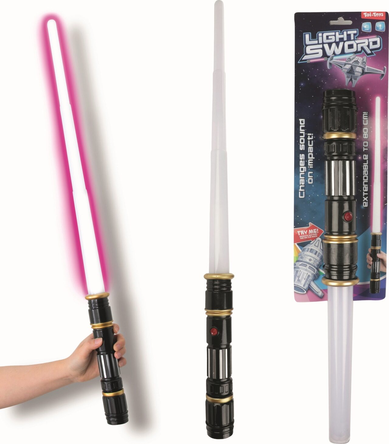Toi-Toys Toi Toys 12339A Lichtschwert Mit Sound