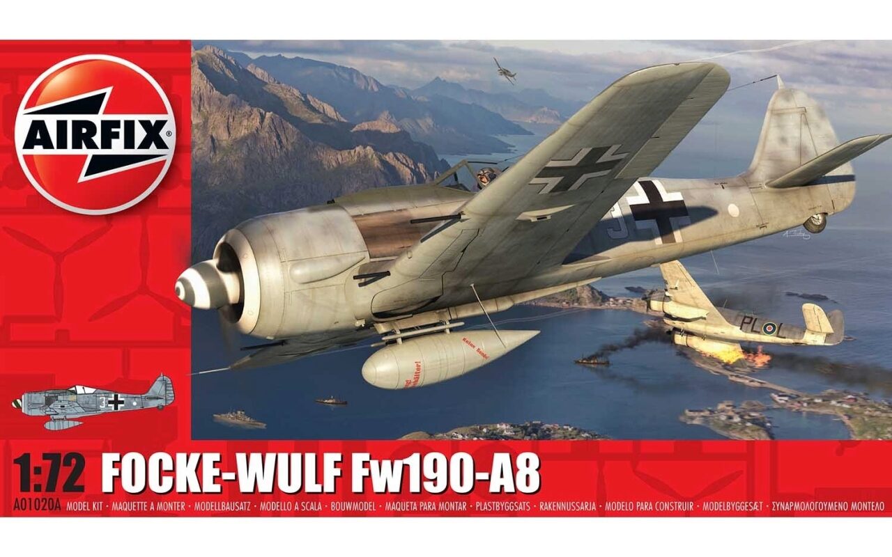 Airfix A01020a 1:72 Focke-Wulf Fw190a-8