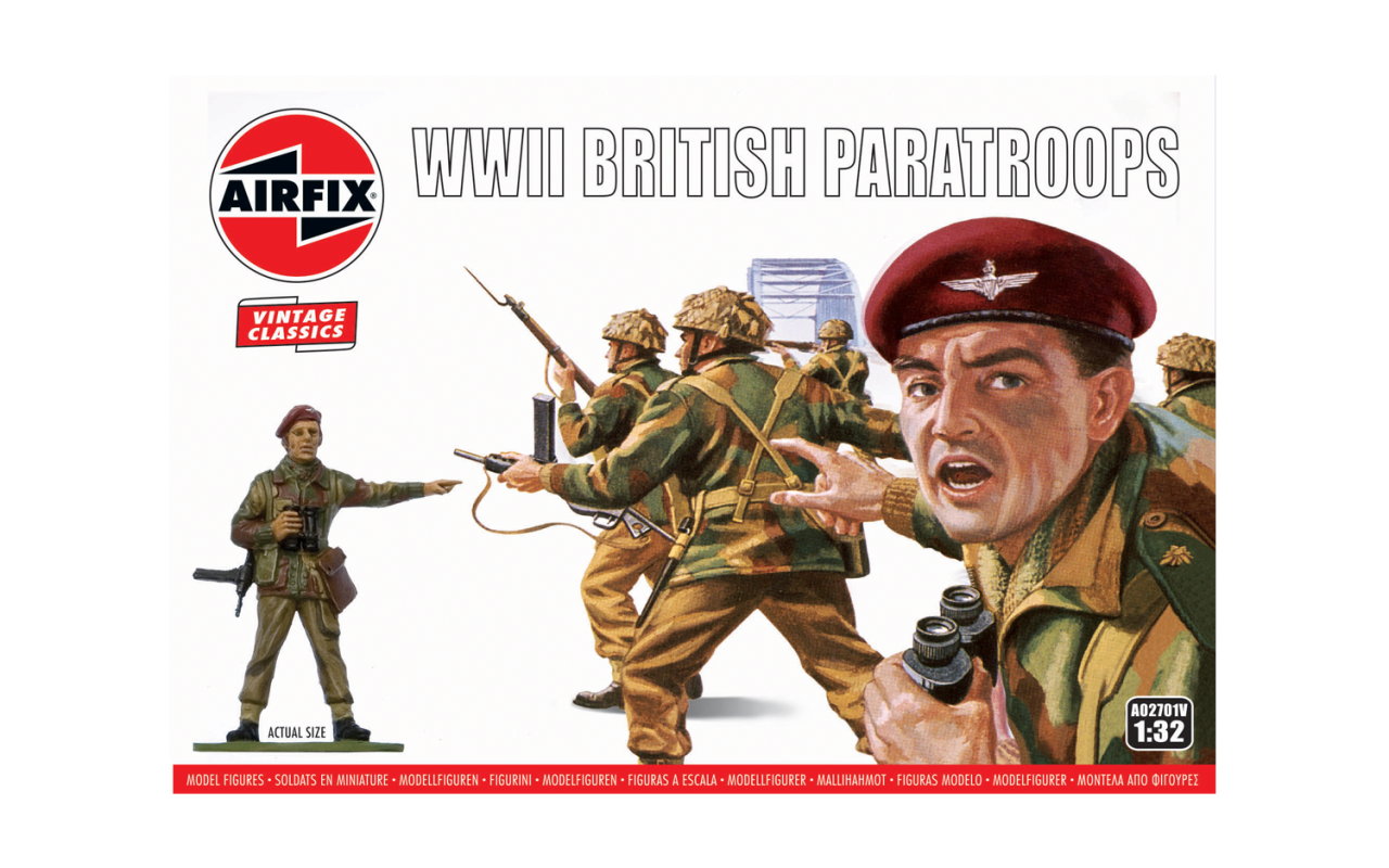 Airfix A02701v 1:32 Wwii Britische Fallschirmjäger