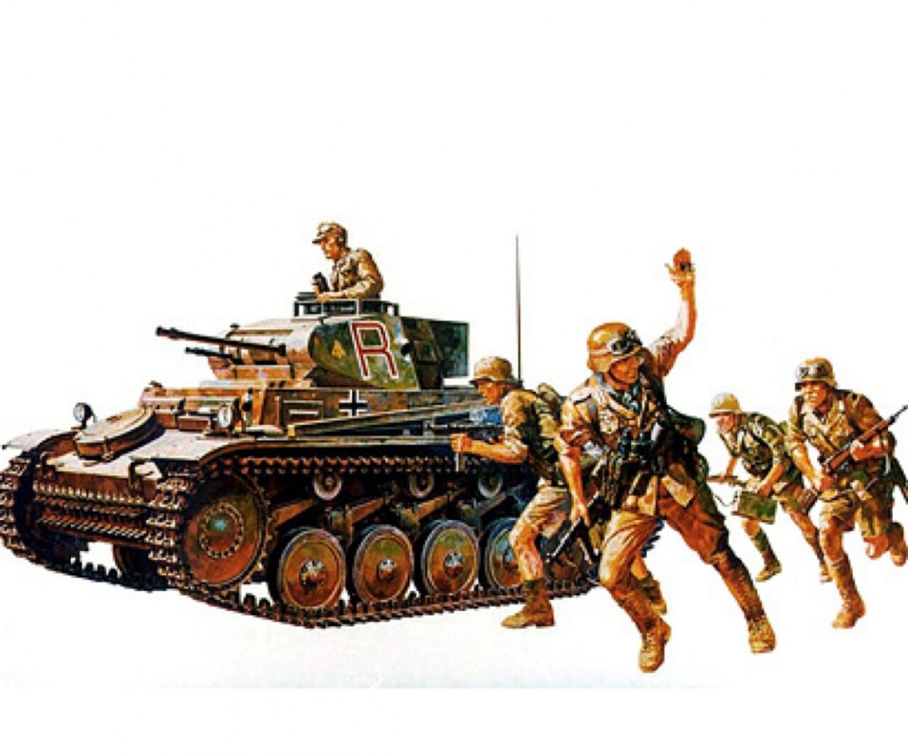 Tamiya 300035009 1:35 Dt. Pzkpfw. Ii Ausf.f/G