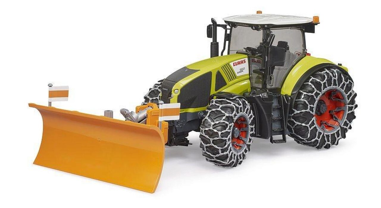 Bruder Die Profi Serie Bruder 03018 Claas Axion 950 Mit Schneeketten Und Räumschild - Image 5