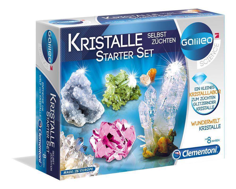 Clementoni Jungen 69269 Galileo - Kristalle Selbst Züchten - Starter-Set
