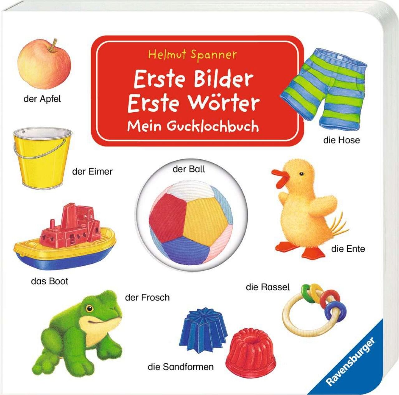 Ravensburger 41879 Erste Bilder - Erste Wörter: Mein Gucklochbuch