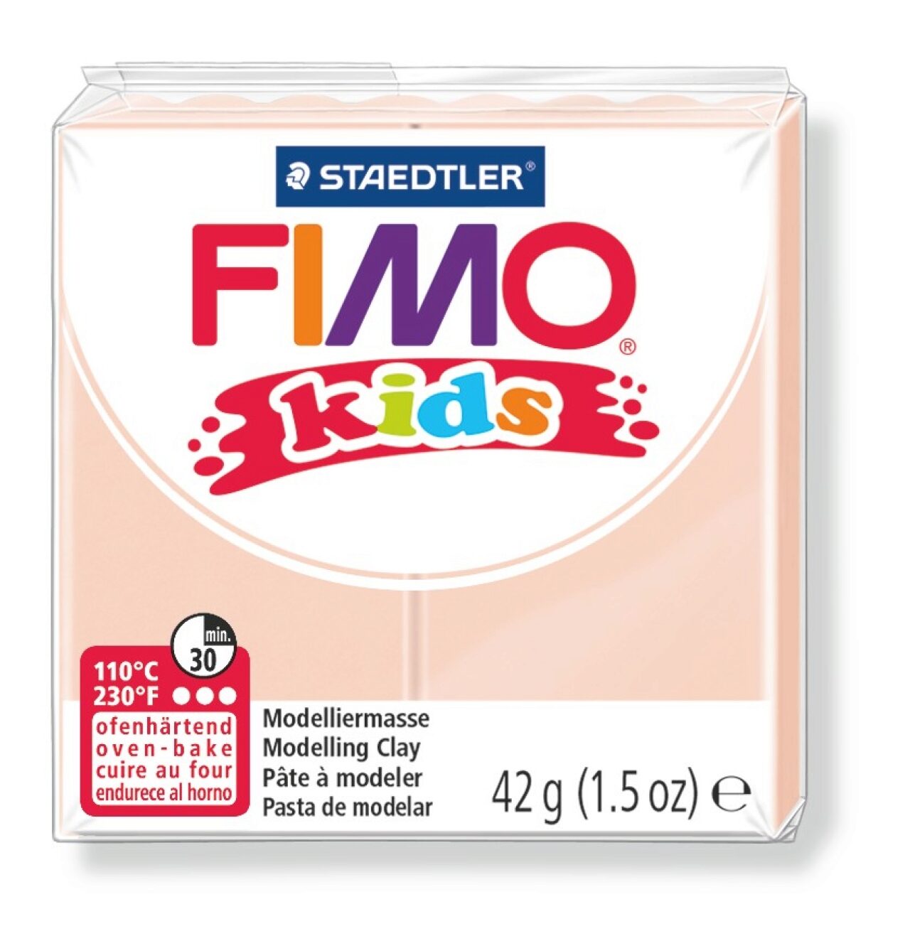 Fimo Mod clay FIMO kids pale pink - Image 3