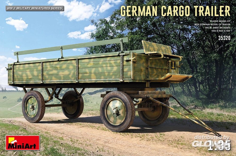 Miniart 35320 1:35 German Cargo Trailer